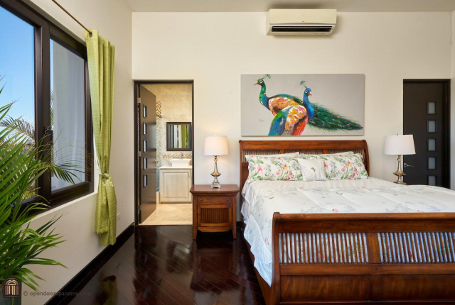 Master Bedroom 2 Open Doors Luxury Real Estate, Pedasi Panama