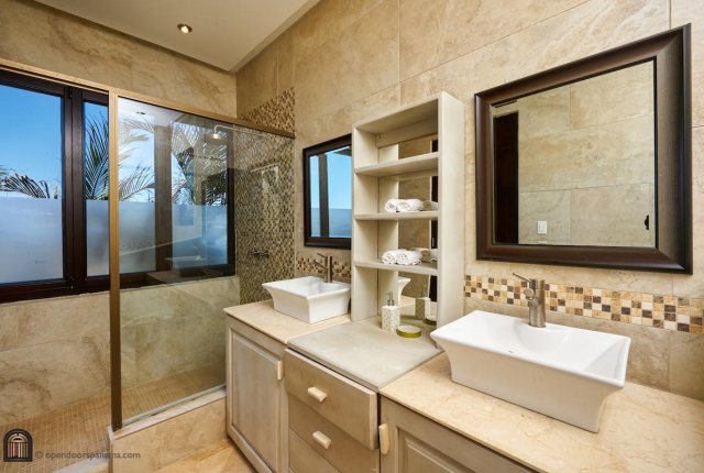 Master Bathroom Open Doors Luxury Real Estate, Pedasi Panama