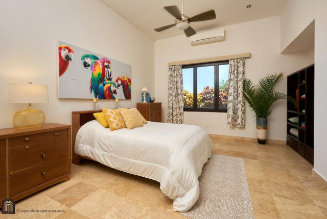 Guest Bedroom Open Doors Luxury Real Estate, Pedasi Panama