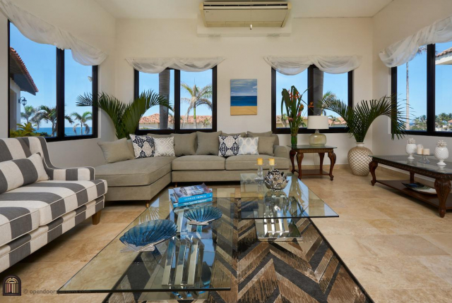 Living Room Open Doors Luxury Real Estate, Pedasi Panama