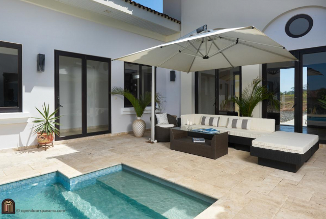 Outdoor Pool 3 Open Doors Luxury Real Estate, Pedasi Panama
