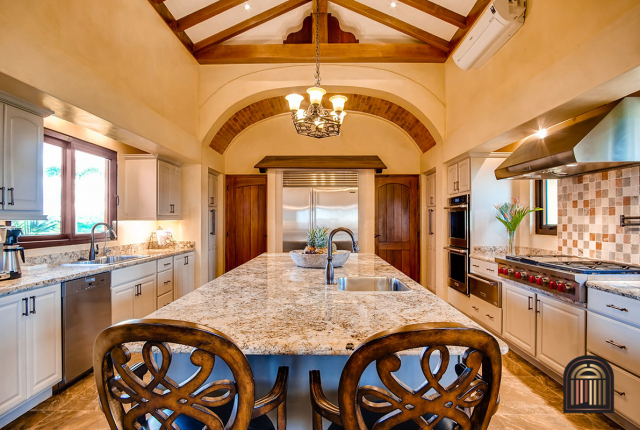 Kitchen in Luxury home for sale Open Doors Panama Estates