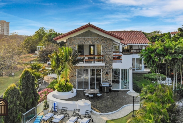 luxury home for sale punta barco resort, coronado panama