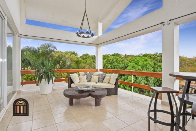 Outdoor Patio in Punta Barco Luxury Villa