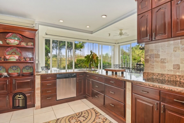 Kitchen in Punta Barco Luxury Villa